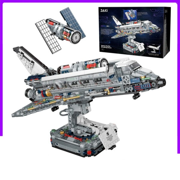 Space Legetøj MOC Space Shuttle Model Model Model Klodser