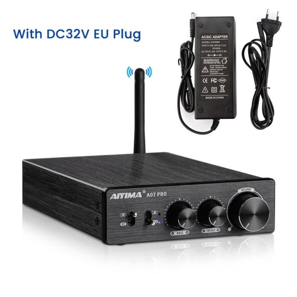 Bluetooth Forsterker Lyd APTX HD TPA3255 Hifi Stereo Strøm Forsterker