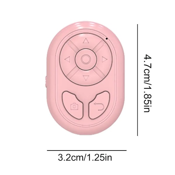 Fjernkontroll kontroll med Page Turner for TIK Tok iPad Kindle Bluetooth Fjernkontroll klikker for bilder videoer for smarttelefoner nettbrett