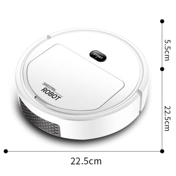 USB Sweeping Robot Støvsuger Mopping 3 In 1 Smart Trådløs Rengjøring Sweep gulv