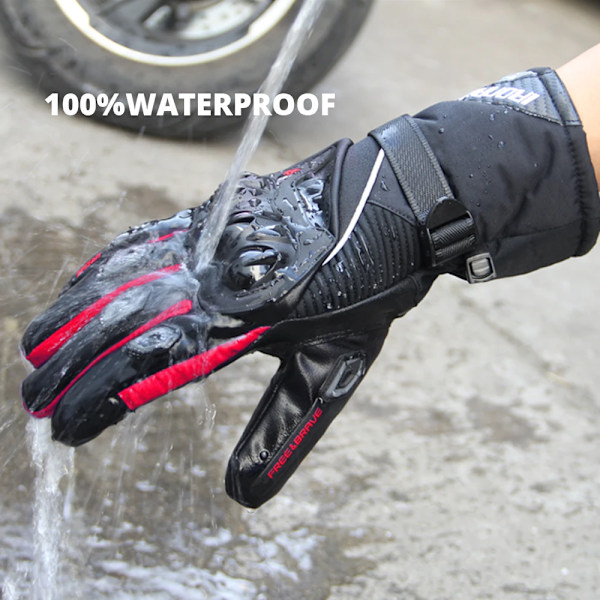 Moottoripyörä hanskat tuulenpitävät vedenpitävät Guantes moto miehet moottoripyörä ajo hanskat