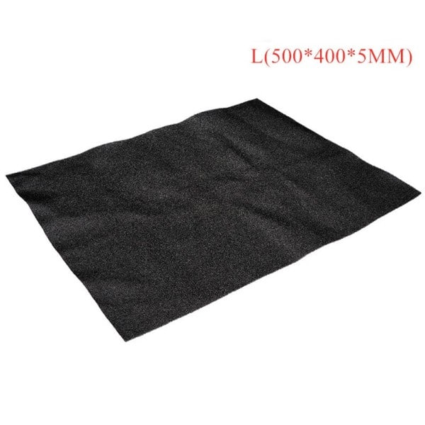 500*400*3mm/5mm Dator Mesh svamp PC fodral fläkt kylare svart damm filter fodral dammtät lock