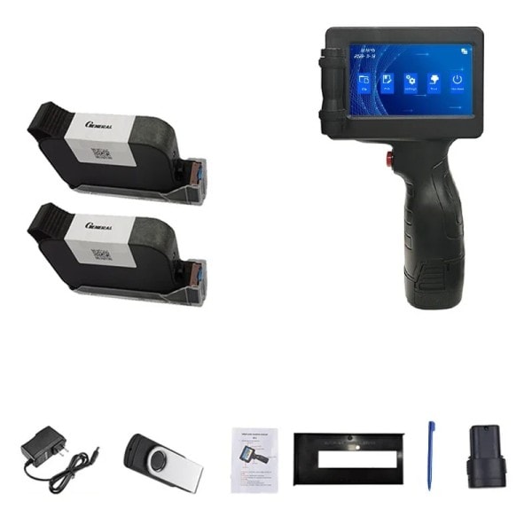 P17 Håndholdt Inkjet Printer Dato Nummer Udløbsdato Logo QR Streg Batch kode