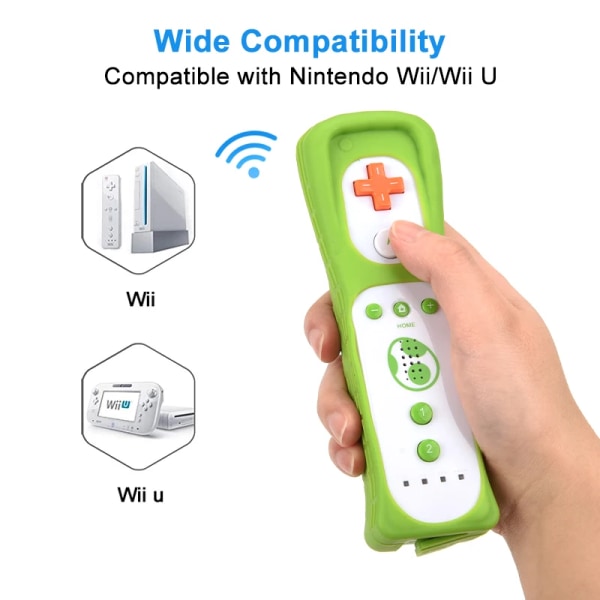 Game Controller Set Motion Plus Remote Controller Wii Remote Controller Gamepad