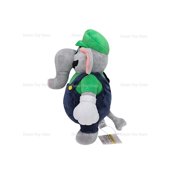 Mario Bros Plush Elephant Mario Elephant Luigi Fyld Dyr Dukke Plushie Børn Gaver