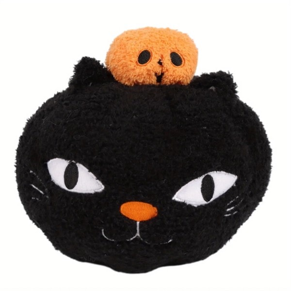 Halloween Gresskar Plysj Leketøy Mykt Fylt Gresskar Plushie Dukke for Barn Gaver Halloween Dekor