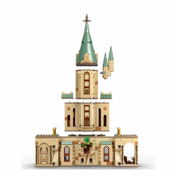 MOC Kreative Idéer Klassisk Film Dumbledore's Kontor Slot Bygning Bygning Klodse Model Klodser Børne legetøj
