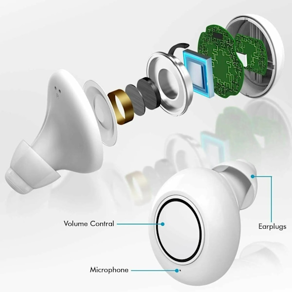 Genopladelige høreapparater Digital Høre Forstærker In Ear Enhancer