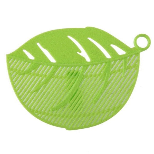 1 stk blad formet ris vask gadget nudler spaghetti bønner colanders si køkken tilbehør