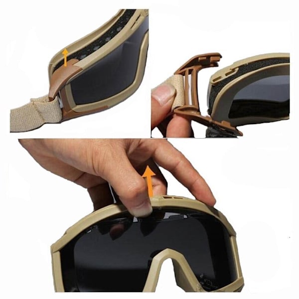 Militær Taktisk Goggles