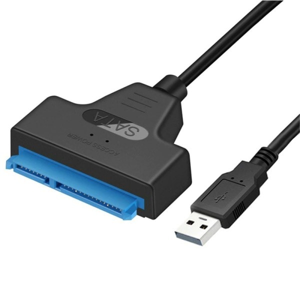 SATA til USB 3,0 / 2,0 kabel opptil 6 Gbps for 2,5 tommer ekstern HDD SSD harddisk