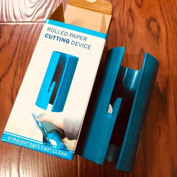 Jul present omslag papper kutter manuell hörn prullare present omslag papper kutter kraft papper kniv rulle