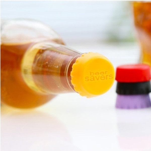 Uudelleenkäytettävä silika geeli pullo korkki suljettu olut korkki etikka soija kastike pullo sooda kola korkki viini suojaava tulppa