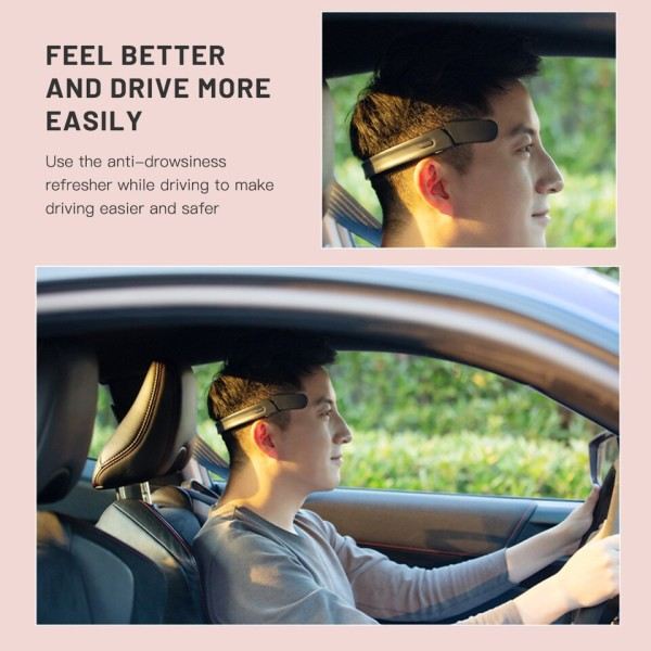 Anti-søvn forfriskende Enhed vågning Op Øjeblikkeligt Tis for Stress Migræne Relief Massager