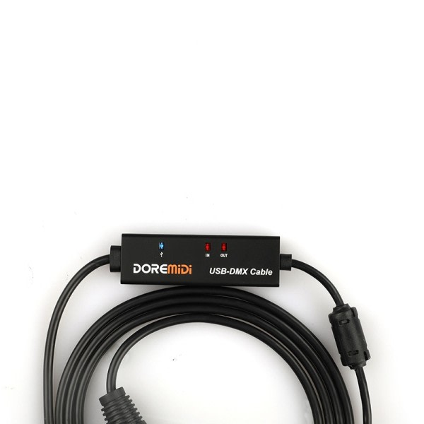 USB DMX/RDM kaapeli ilmaisin magneettinen rengas suoja USB2.0 Full Speed sovitin