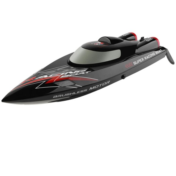 RC Båt 2,4Ghz 55KM/ H Brushless Høy Speed Racing Skip 2200mAh Fjernkontroll Kontroll Speedboat Leker