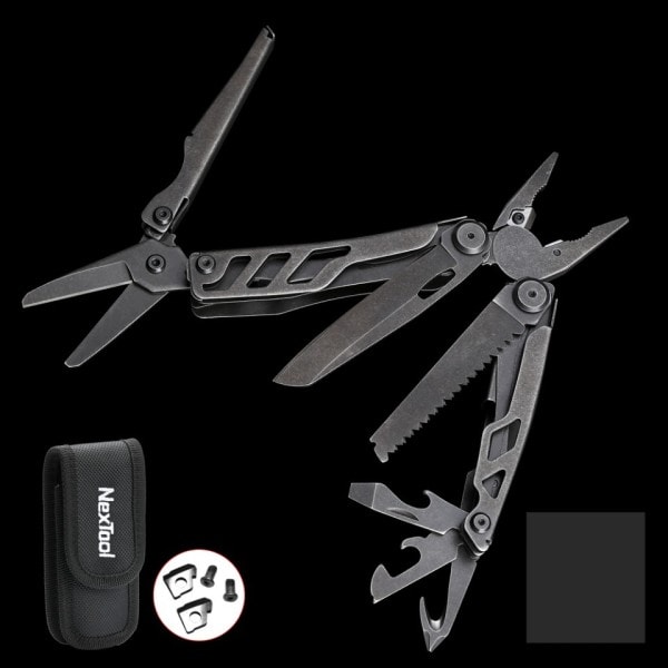 Hand Tool Flagship Pro 16 in 1 Multi-tool EDC Utomhus Tång Kniv Såg Kutter Flask Öppnare Skruvmejsel Sax