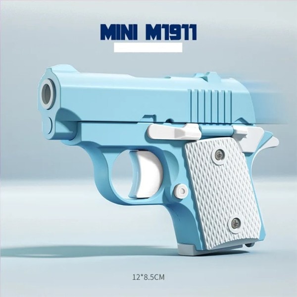 Mini 1911 Barn'S Toy Gun 3D Printing Fidget Toy För Barn Vuxna Stress Lättnad Leksak