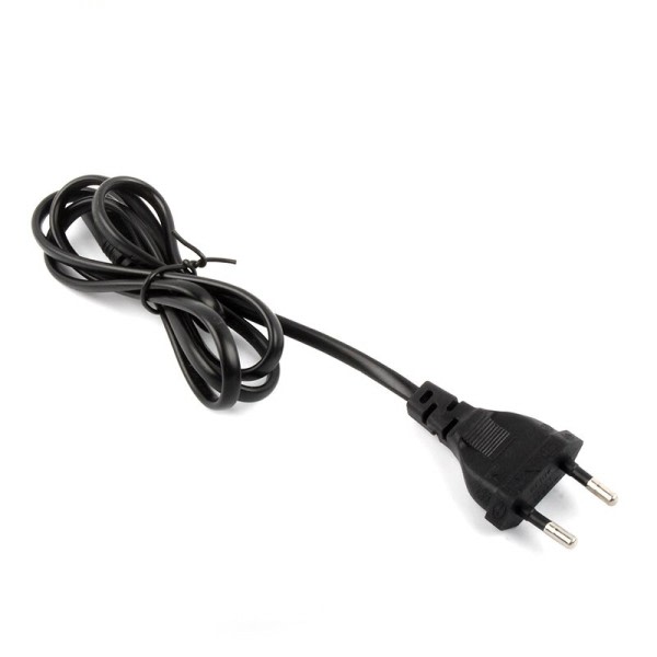 Universal 1m EU Standard till Figur 8 C7 2-Pin Plug AC Ström kabel Lead sladd