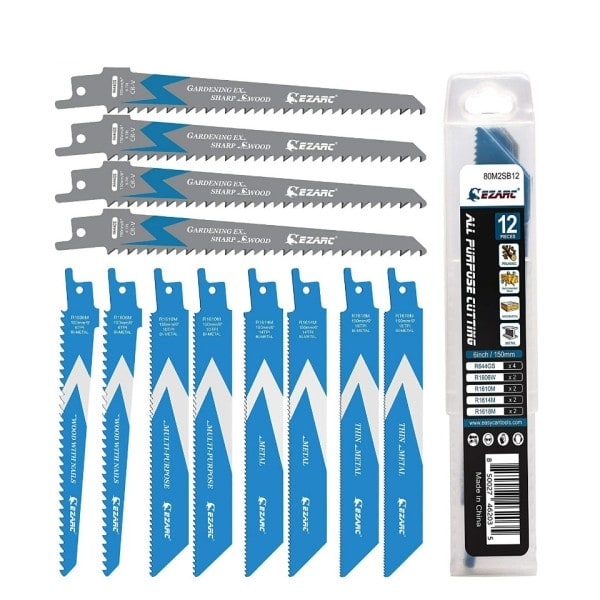 Fram- och återgående såg blad sats bi metall rivning sabel såg blad set