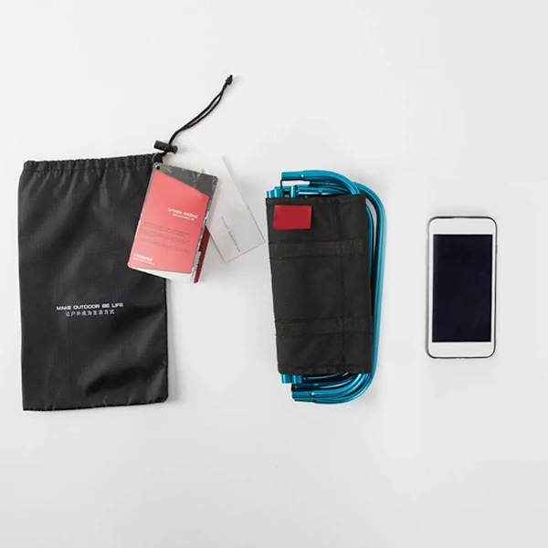 Utomhus aluminium legering portabel vikbar picknick camping pall mini förvaring fiske stol ultralight möbler