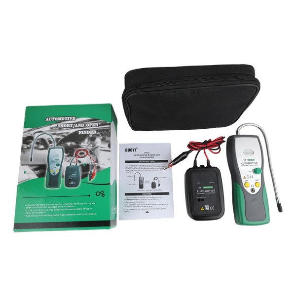 Fordon Short Open Circuit Finder Tester Bil Lastbilar Kabel Wire Spårare