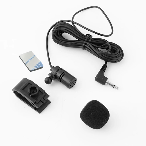Bil mikrofon mikro bil radio 3,5 mm jack mikrofon stereo