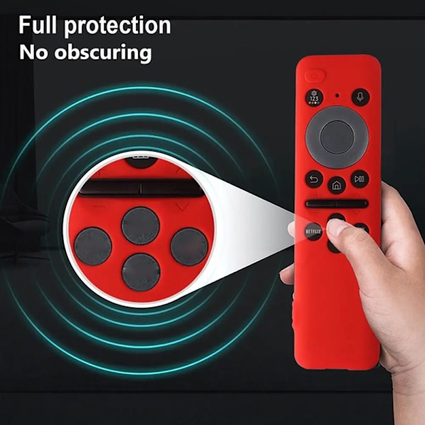 TV fjärrkontroll skydd fodral fodral för SAMSUNG BN59-01432A/01432B/01432D/01432J/01436B/TM2360E/TM2360F+0139F+0132B