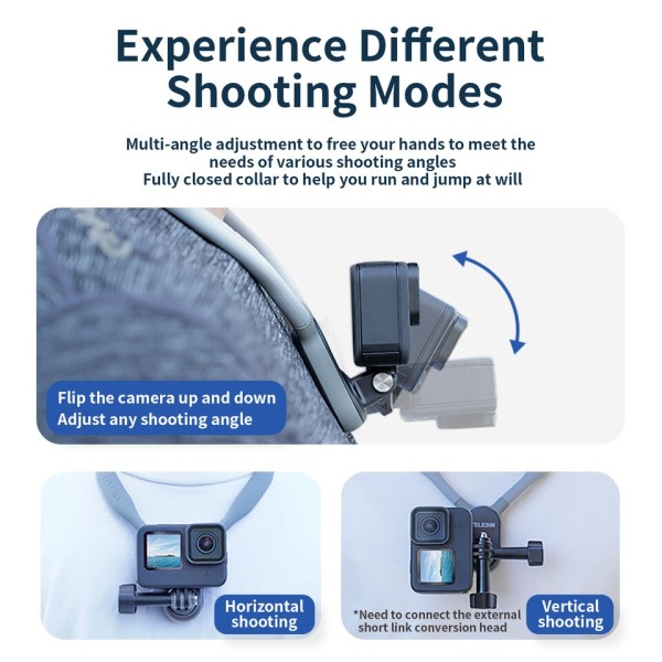 Silikon Nakke Hold Mount for GoPro Hero