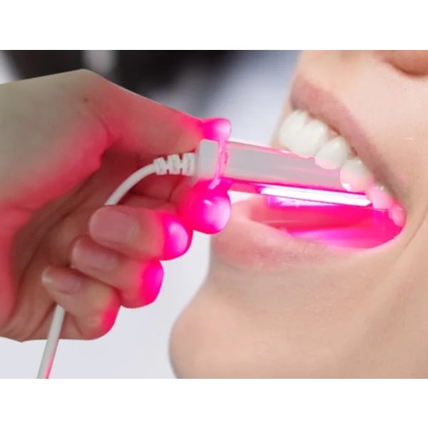 LED Ljus Handhållen tandvård Rött Ljus Infrarött Behandling Oral Sår Ficklampa  Främja Hud läkning Grow Kit