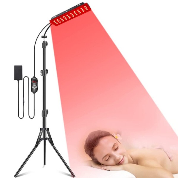 Rød lys terapi enhed med justerbar stander infrarød lys enhed