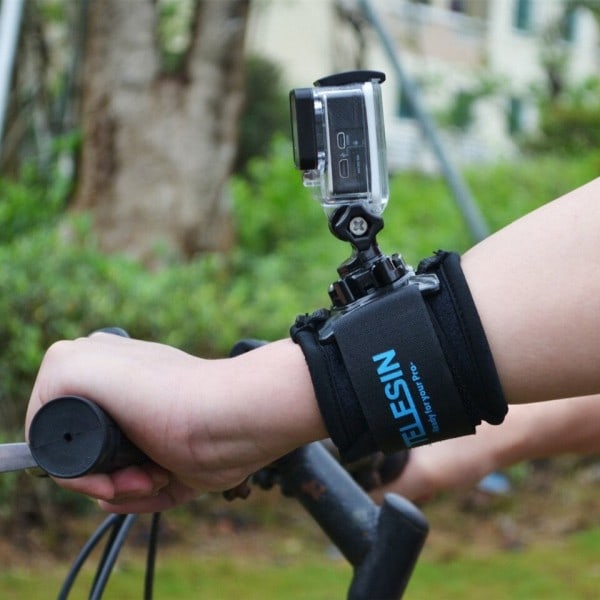 360 grader rotation handled rem arm hand rem bälte fäste för GoPro Hero Action kamera
