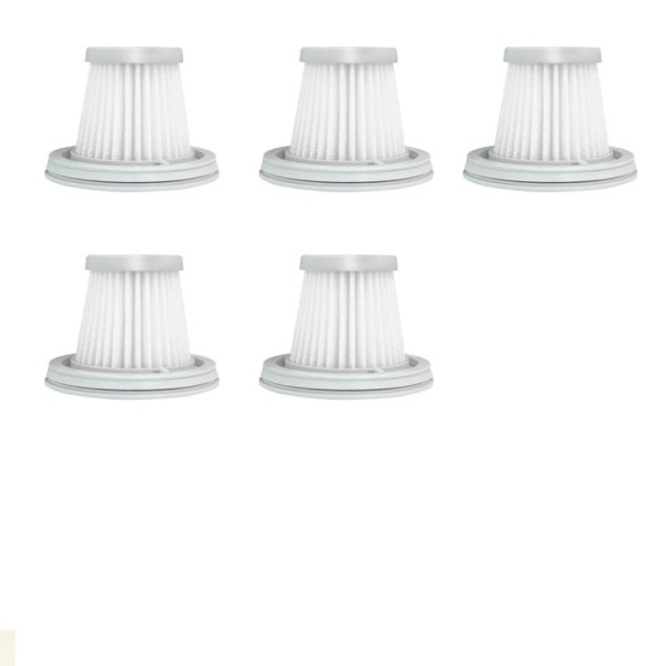 5 stykker Hepa Filter Til Xiaomi Mijia Handy Støvsuger Cleaner