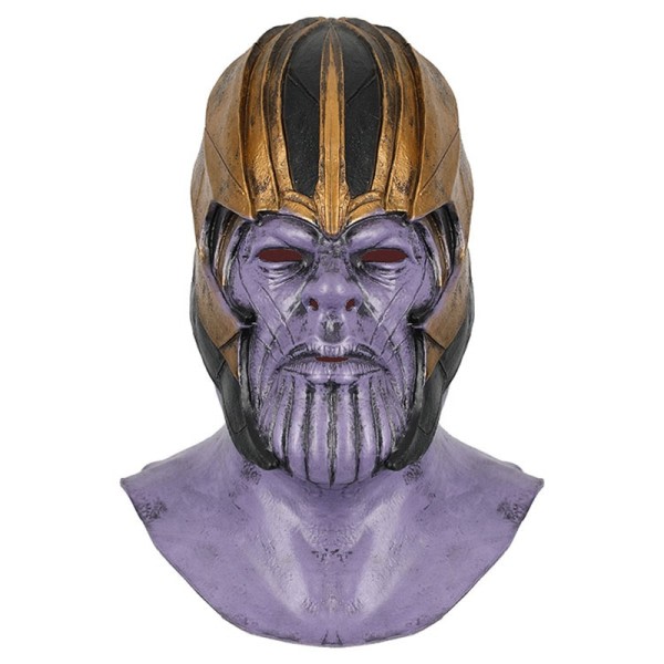 Thanos Latex Maske Halloween Voksne Cosplay Kostume