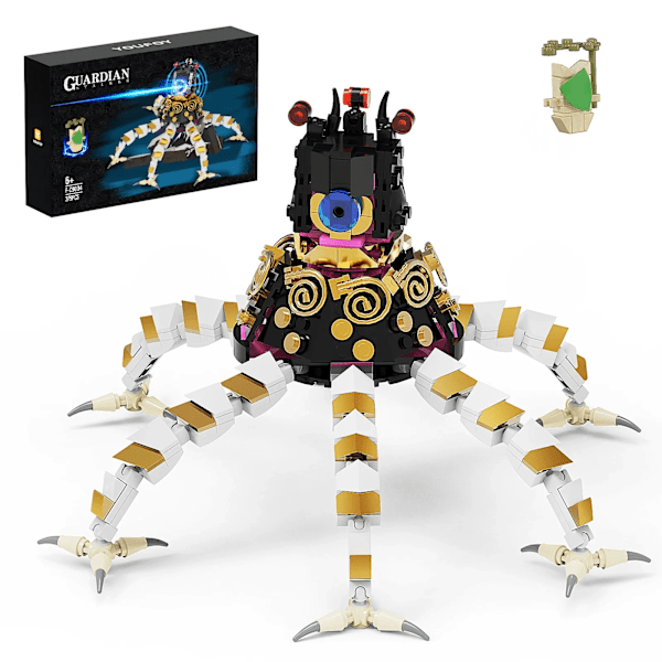 Breath The Wild Guardian Building Blocks For Zeldaed Tears of the Kingdom Octopus Bricks Kid lelut