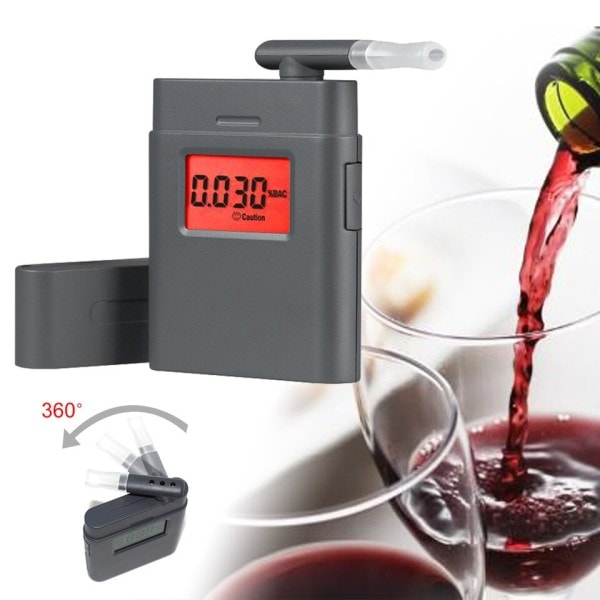 Mode hög noggrannhet mini Alkohol Tester alkotestare
