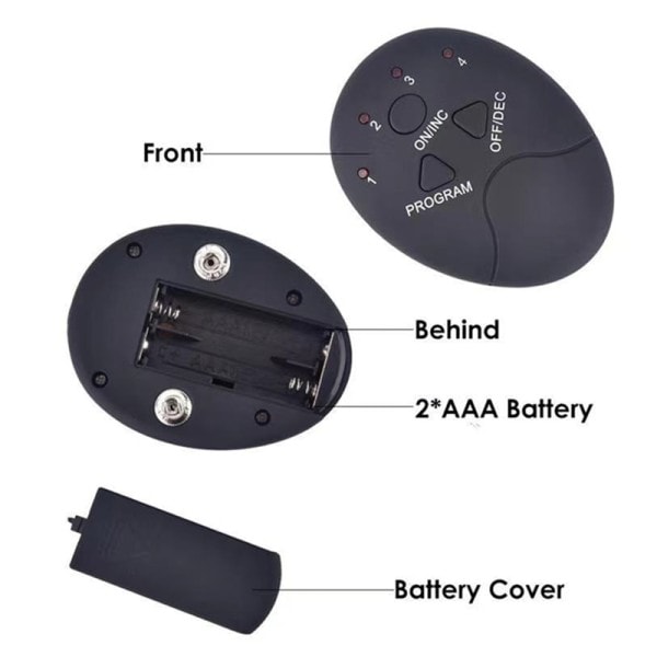 Elektrisk Fod Stimulation massager Pad Foldning Portable måtter