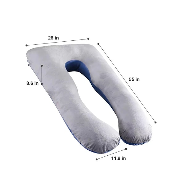 Multifunksjonell Gravid Kvinner's Pute Side Ligge Pute