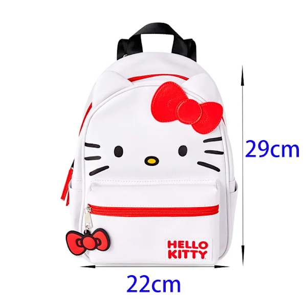 Tecknad Hello Kitty Ryggsäck Student Ryggsäck Hello Kitty Liten Skolväska Söt Flickvän Gåva
