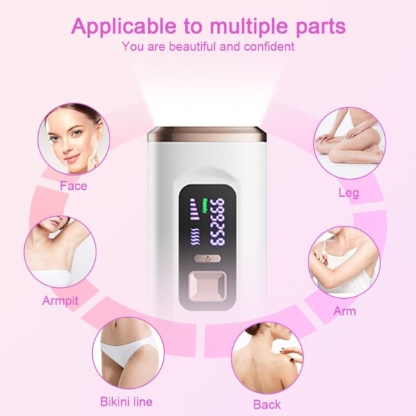 Laser Hårfjerning Elektrisk Epilator