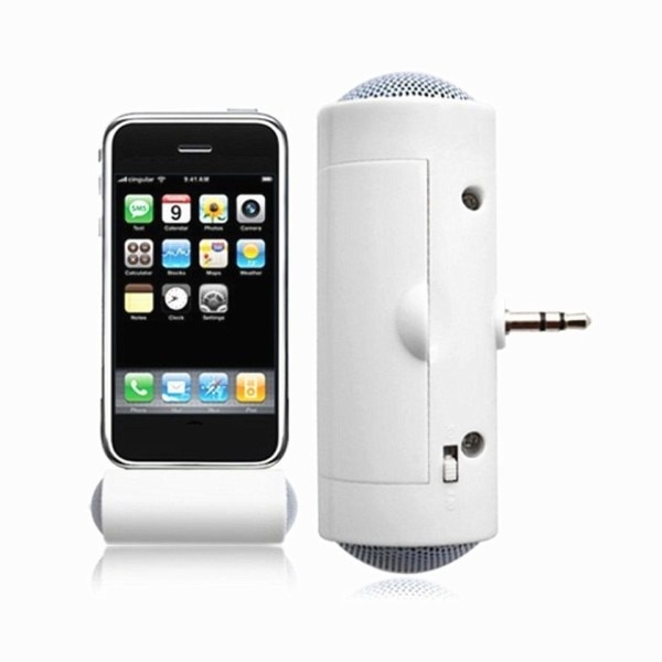 Stereo högtalare MP3 spelare förstärkare högtalare för smart mobil telefon iphone ipod mp3 med kontakt