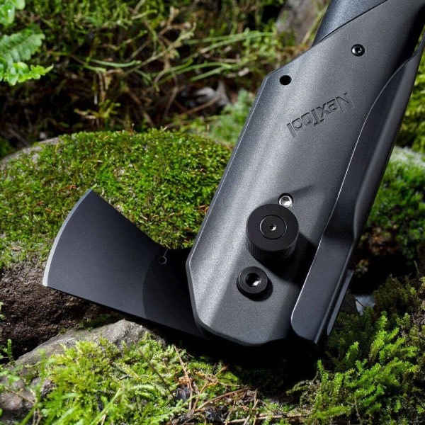 Utomhus Multi funktionell Spade 7 i 1 Camping Foldning Spade Överlevnadsverktyg