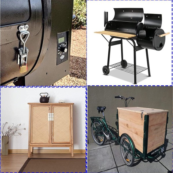 4st toggle spärr spärr vipp klämma justerbar skåp boxar spak handtag lås