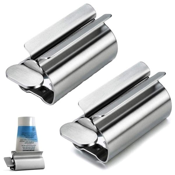 Rullande Tandkräm Squeezer Tube Dispenser Hållare Multifunktionell Ansiktsrengöring Squeezer