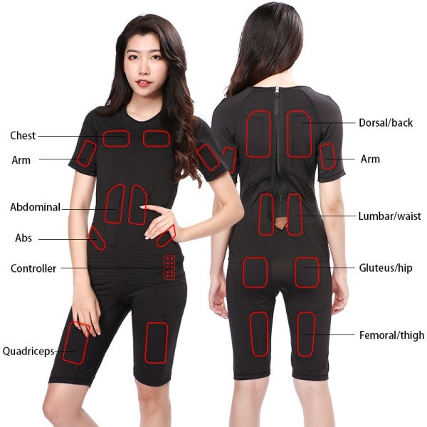 Body Sculpting Fitness Valmentaja Laihdutus Lihas Stimulaattori Painonpudotus Kone GYM Ems Treeni puku Langaton