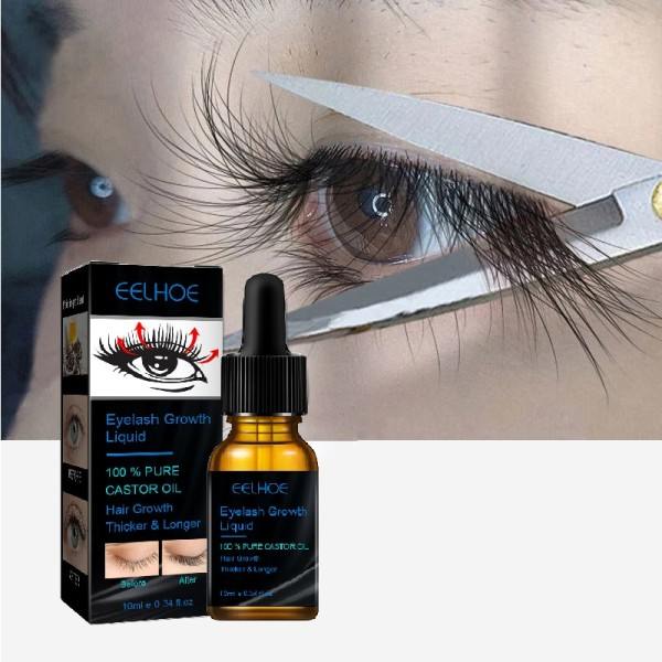 Snabb Ögonfransar Enhancer Naturlig Ögonfrans Tillväxt Serum Tjockare Ögonfrans vård Ögonbryn Lyft