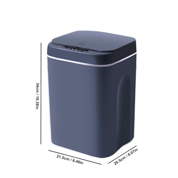 16L automaattinen anturi roskakori sähkö kosketusvapaa älykäs astia keittiö kylpyhuone vedenpitävä ämpäri jätteet