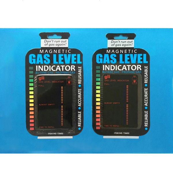 Gasol bränsle gas tank nivå indikator magnet mätare husvagn flaska temperatur mätning sticka