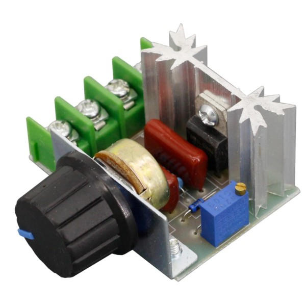 Spänning Regulator 2000 Watt AC 50 - 220 Volt Dimmer SCR Power Regulator Motor Speed Controller