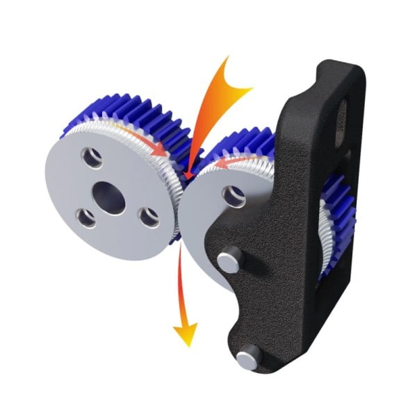 Cannon Worm Extruder V1.2 LDO Moottori Direct Drive For VzBot Voron BLV DIY 3D Printer